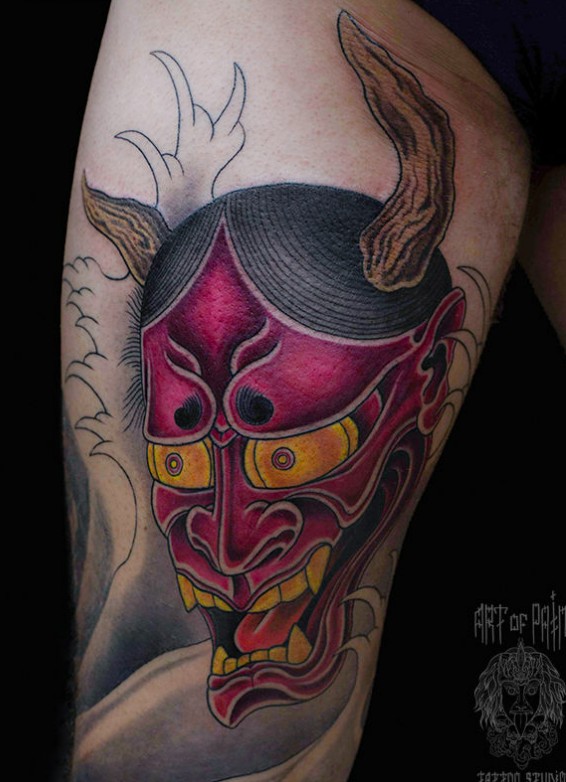 Маска демона Ханья