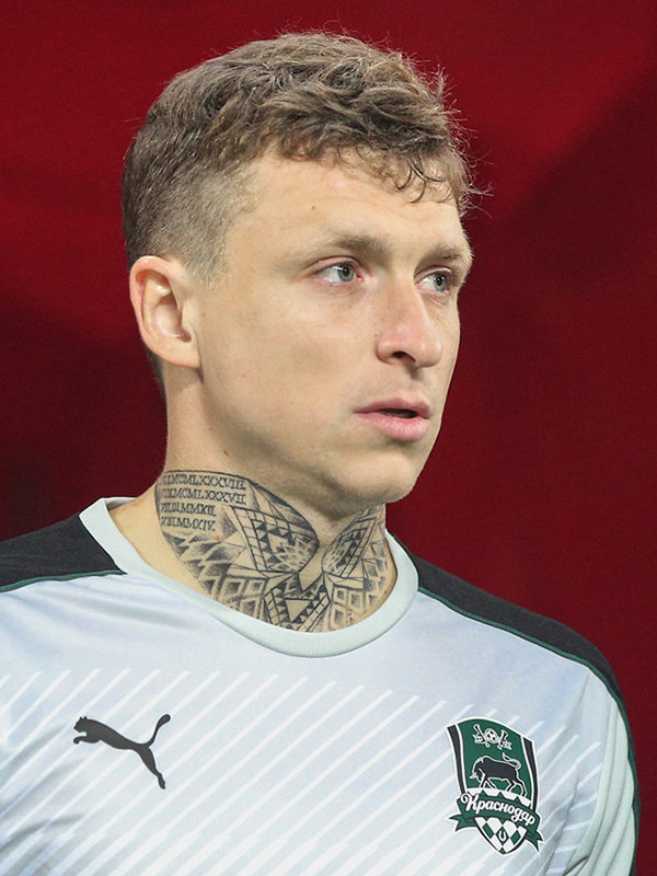 Татуировка Мамаева на шее