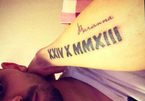 Татуировка футболиста Лодыгина: фото