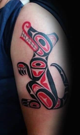 Тату племени  хайда