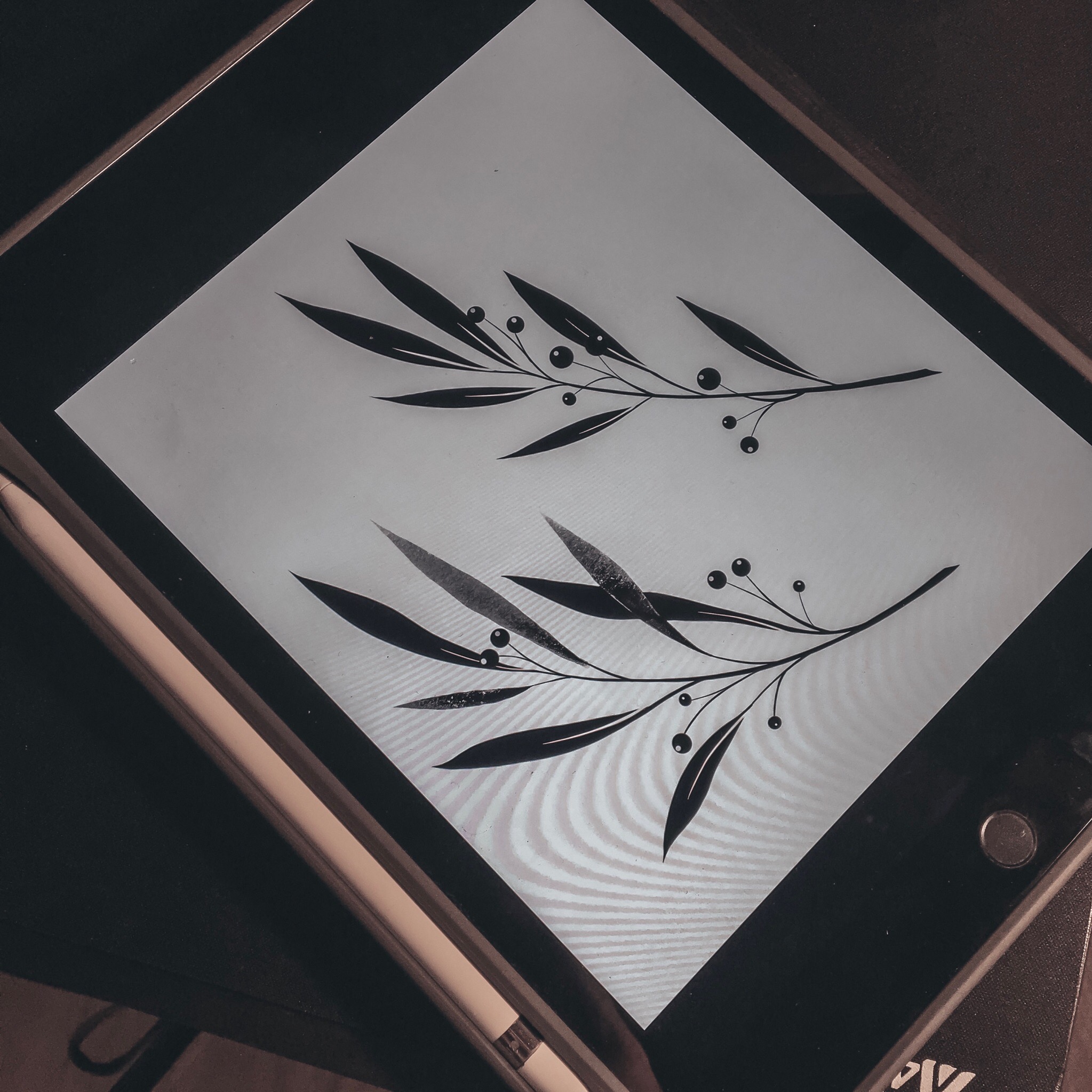 Стиль минимализм эскиз