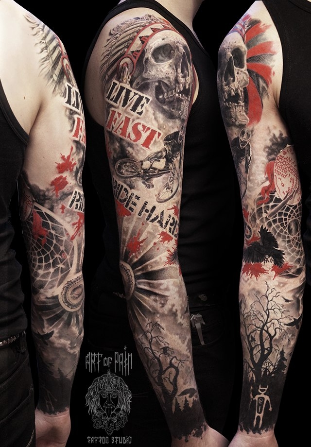 Модный в 2018 стиль треш полька