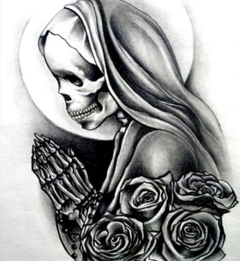 Символика тату Санта Муэрте