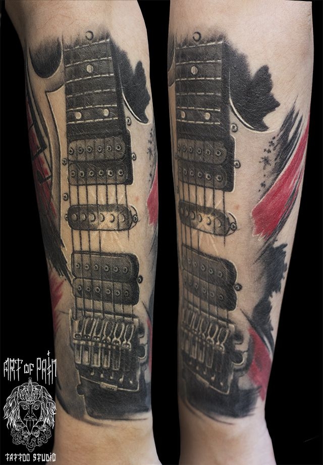 Тату гитары