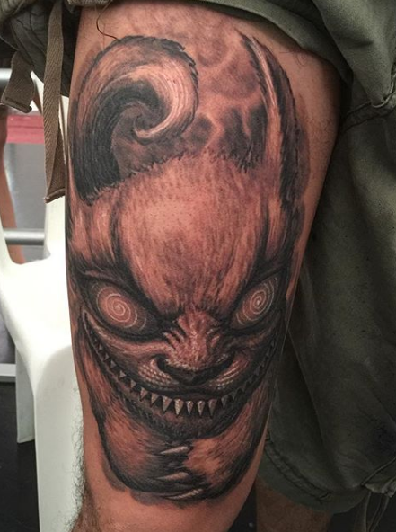 Хоррор-тату Пола Бута