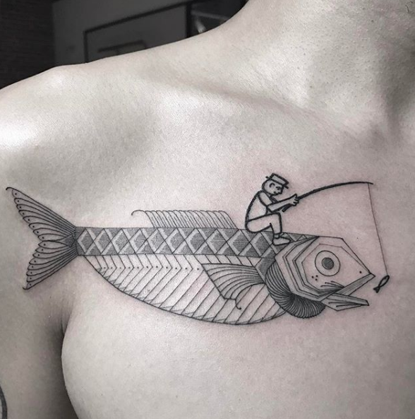 Фирменный стиль в тату Скотта Кэмпбелла