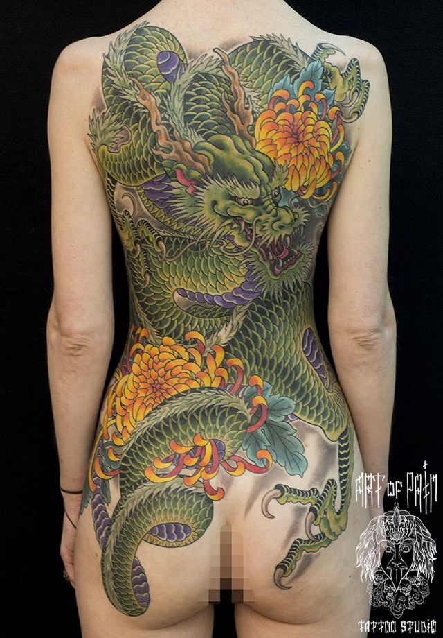 Значение дракона зелёного цвета