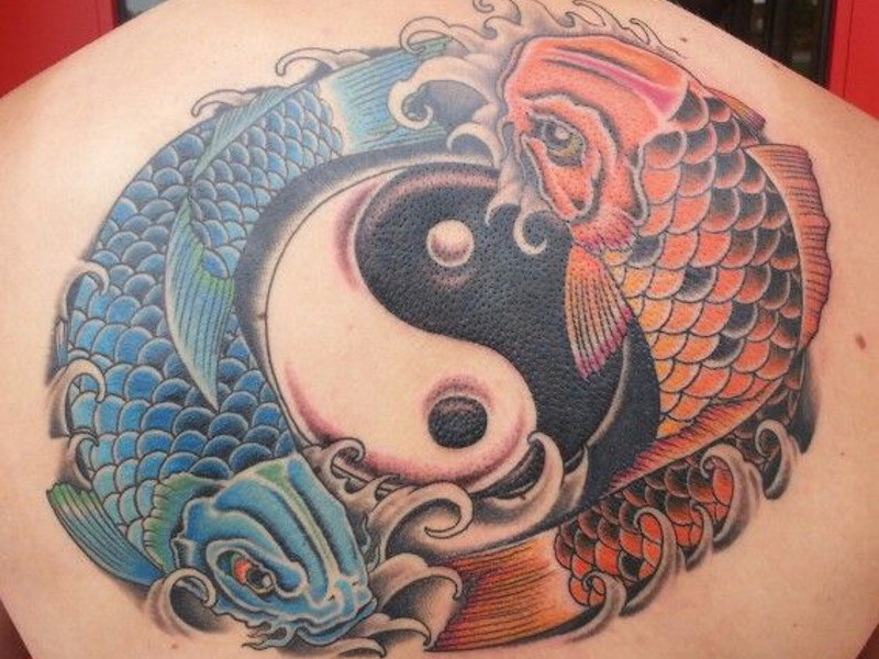 Символы жизни в японской татуировке