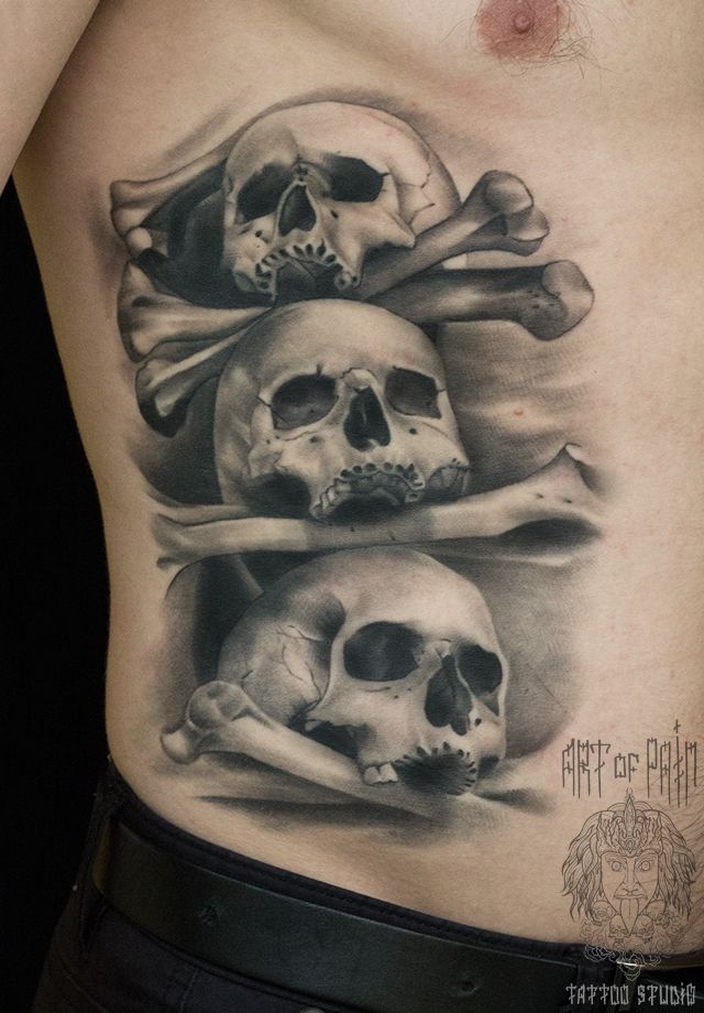 Символ жизни и смерти: череп и кости