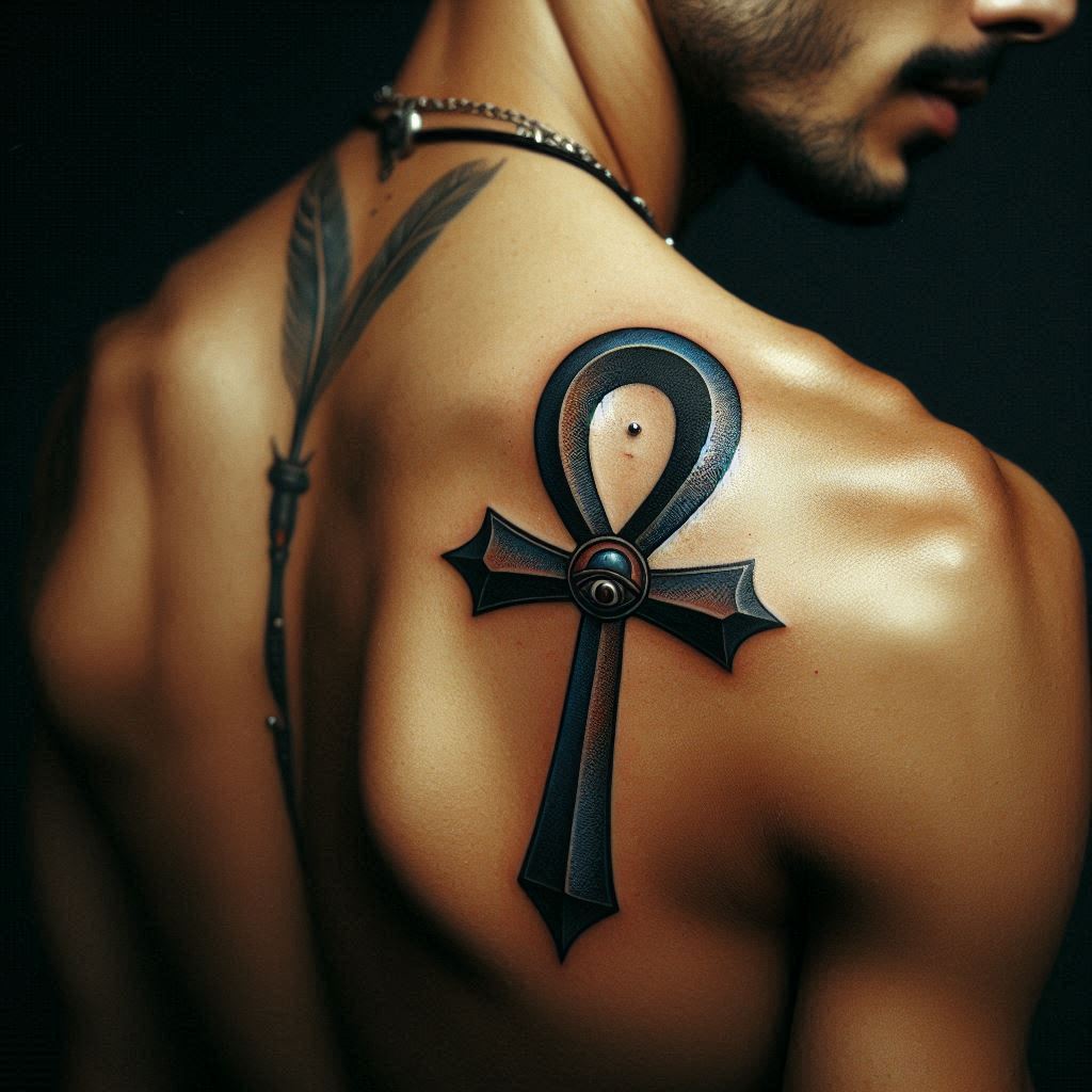 эскиз тату анк