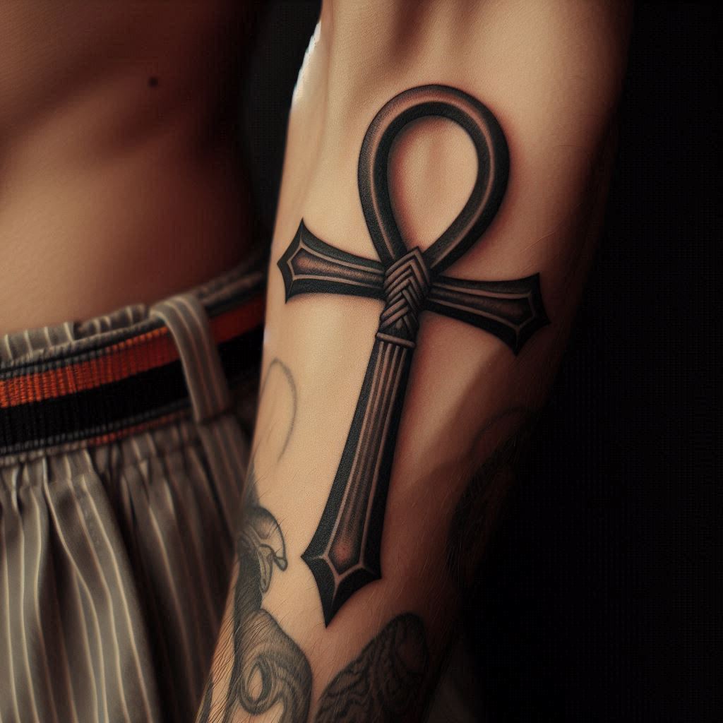 эскиз тату анк