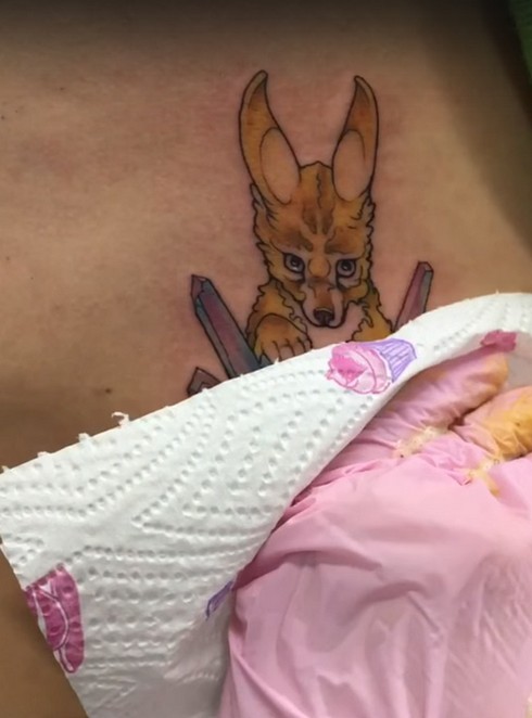 Уход за тату