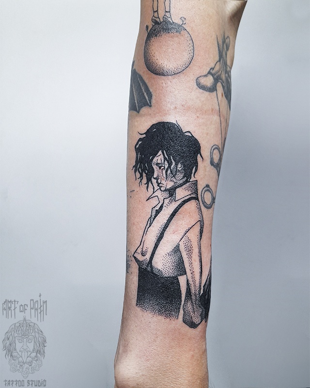 Тату на руке