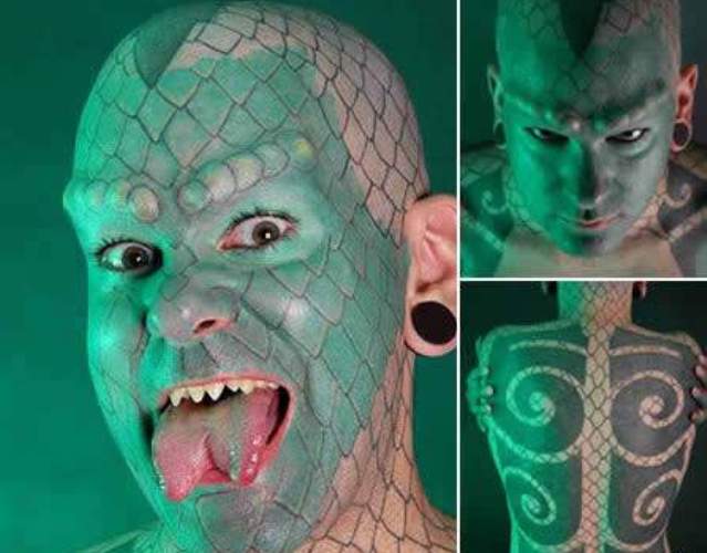 ТОП-10 самых татуированных людей мира