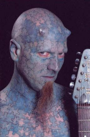 ТОП-10 самых татуированных людей мира