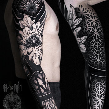 японская татуировка рукав