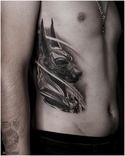 Татуировки по мотивам древнеегипетского пантеона: идеи и значение