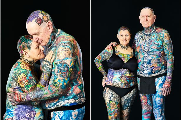 Самая татуированная пожилая пара
