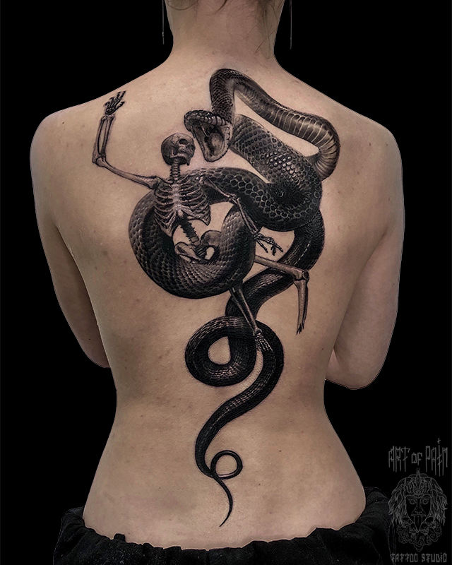 Тату змея значение и символы — pavuk.ink