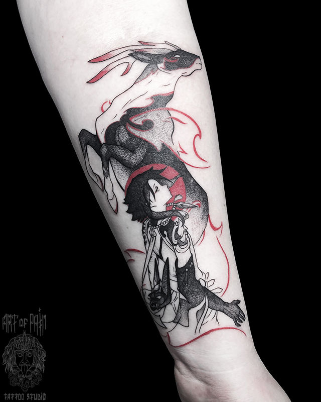 Татуировки аниме: эскизы и стили татуировок | Art Of Pain