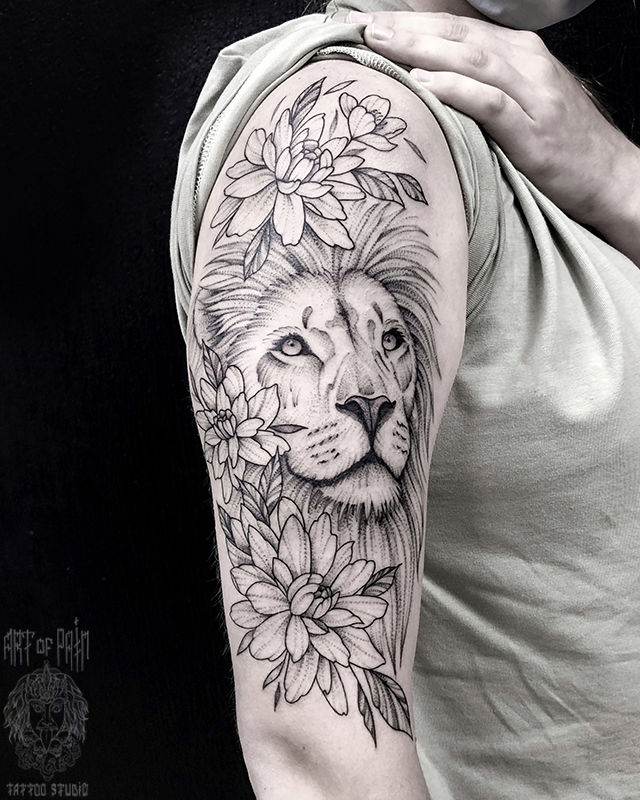 31 тату лев: что означает татуировка хищника у девушек и мужчин