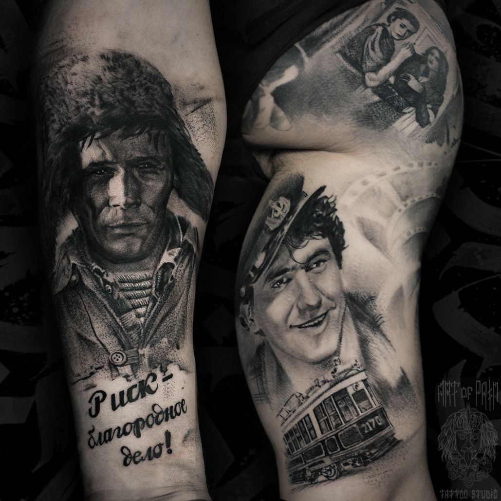Татуировка мужская реализм на руке портреты – Мастер тату: Слава Tech Lunatic