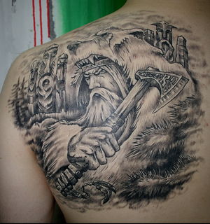 Татуировка славянского бога Велеса