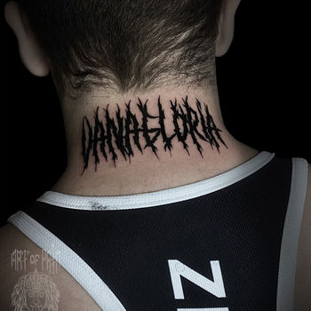 Эскизы татуировок на шее для мужчин: выражайте свой стиль