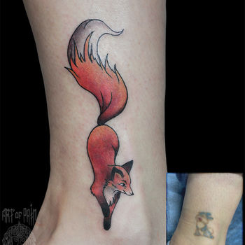Татуировки лис